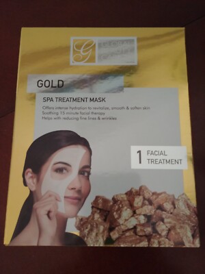 Global Beauty Care Gold Spa Treatment Mask Face Moisturizing Anti Age Wrinkle