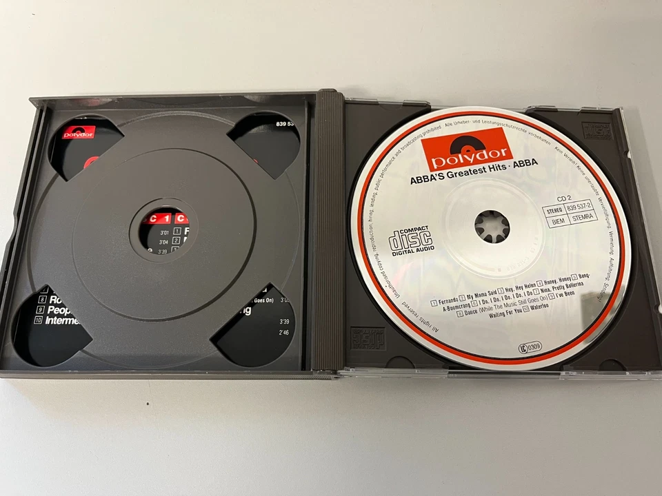 ABBA – The Very Best of ABBA (ABBA's Greatest Hits) - rare Doppel CD © 1976/89 - Bild 3 von 4