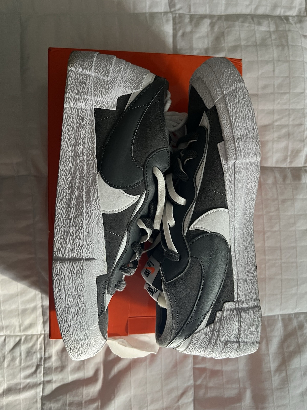 SACAI X NIKE Taglia 11 Blazer Nike sacai x grigio ferro basso