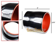 2.75" To 2.5" Silicone Turbo/Intake/Intercooler Pipe Coupler BLACK For Infiniti