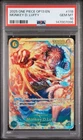 2025 One Piece Monkey D. Luffy OP13-118 Secret Rare Carrying On His Will PSA 10