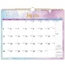 Wall Calendar 2026-2027 - 2026-2027 Calendar, JUL 2026 - DEC 2027
