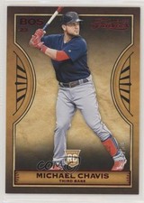 2019 Panini Chronicles Timeless Treasures Red 34/50 Michael Chavis #13 0w7