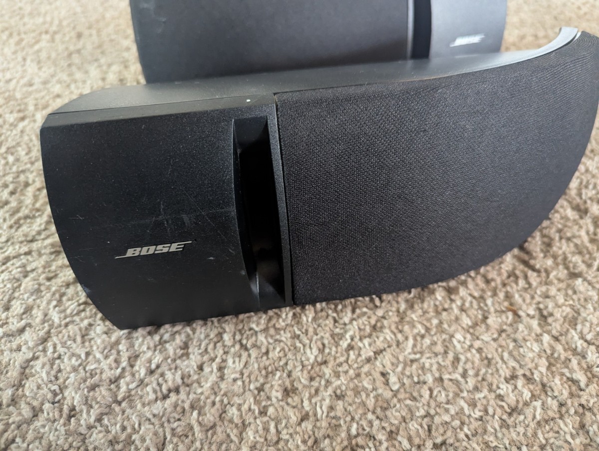 Bose 161 Speaker System Left and Right Speakers Black Bookshelf