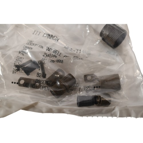NEW ITT Cannon 057-3005-000 End Bell Assy Cable Clamp KPT00F-8 - Picture 3 of 5