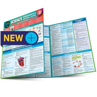 Science Fundamentals 2 - Life Science - Humans : Quickstudy Laminated ...