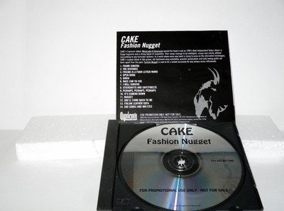 Cake -  Fashion Nugget Promotional ONLY CD - 314 532 867- ** Free Shipping**