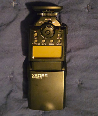 Canon Speedlite 580EX Hot Shoe Flash for Canon EOS DSLR Zoom LCD GN 58m