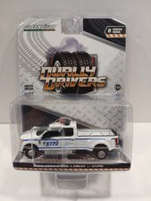 Greenlight 2019 FORD F-350 LARIAT NYPD Police 1:64 - Dually Drivers 46020F