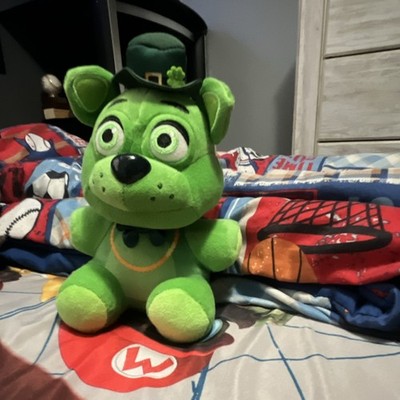 Five Nights At Freddy's Green Shamrock Freddy Bear Plush Spring FNAF Funko 2022
