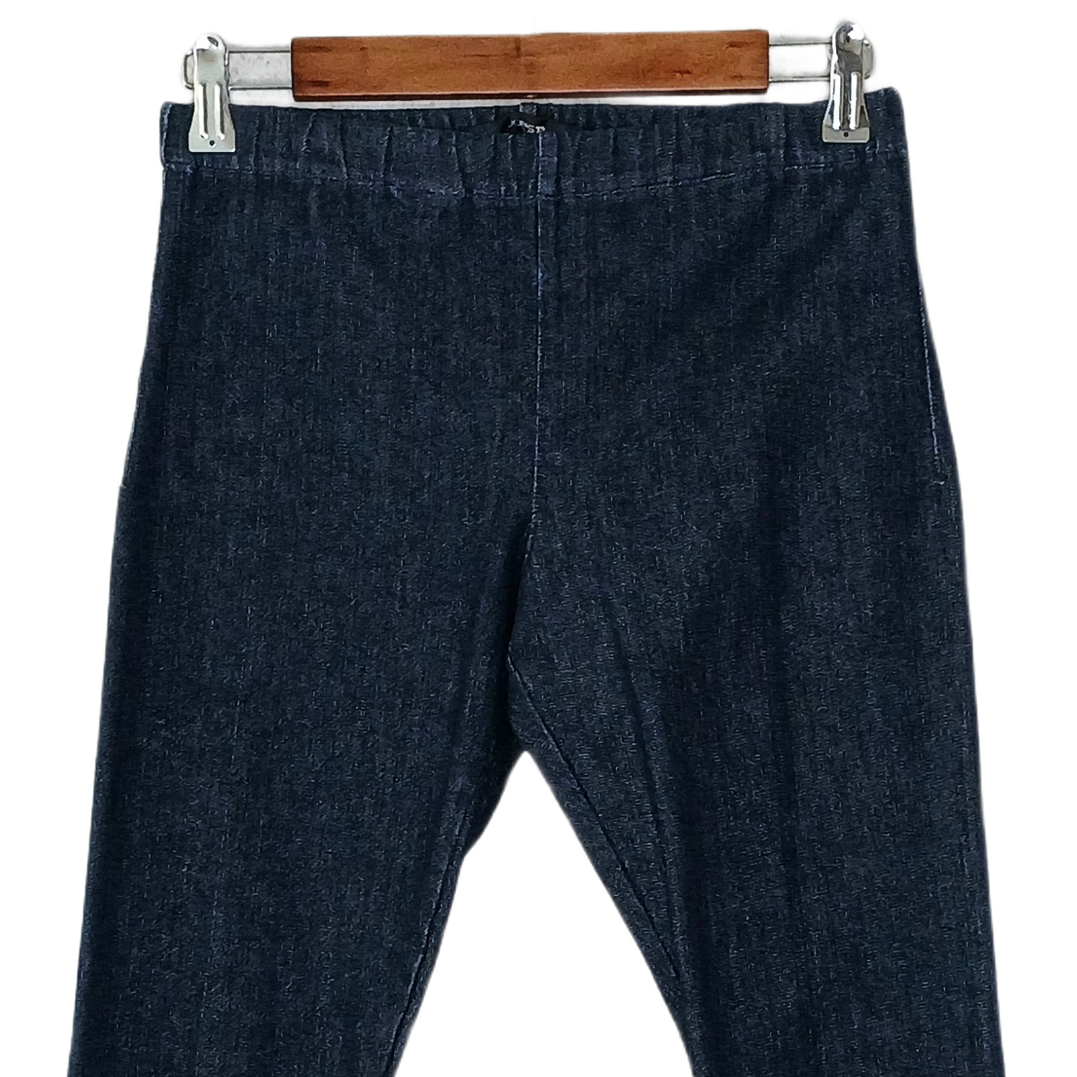 Joe's Jeans womens The Legging size S stretch ankle zip solid blue dark wash