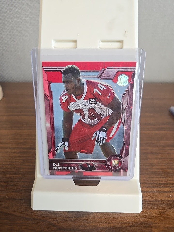 DJ Humphries Topps #435 60th Anniversary Red Foil