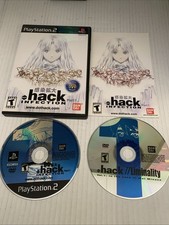.hack Infection Part 1 (PlayStation 2 PS2) Bandai Complete 2 Disc + Dvd Seepics