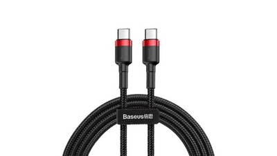 Kabel USB-C PD 2.0 100cm Cafule Quick Charge CATKLF-G91 Kabel