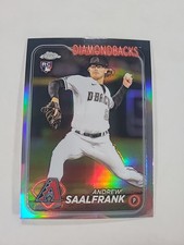 2024 Topps Chrome #178 Andrew Saalfrank Refractor Arizona Diamondbacks 
