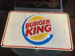 Burger King Sign | eBay