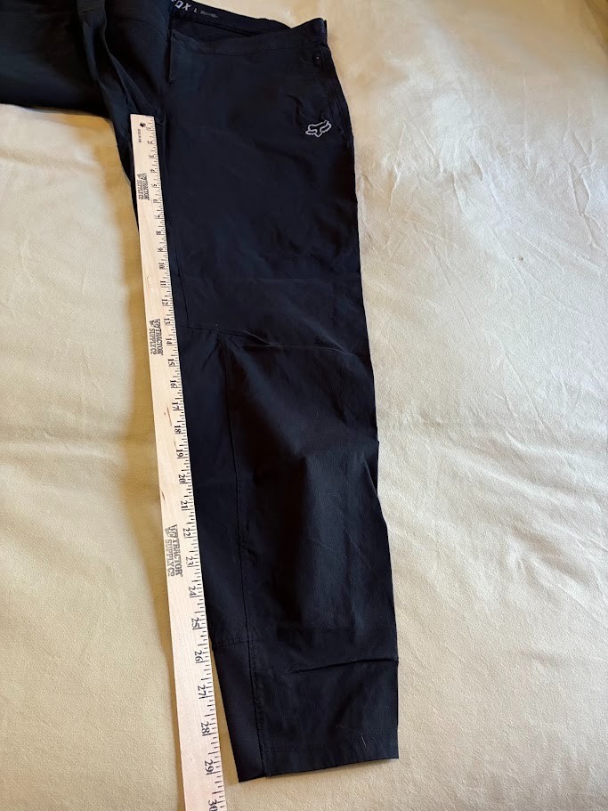 Pantaloni Fox Racing Ranger Mountain Bike Nero Taglia Large foto 2