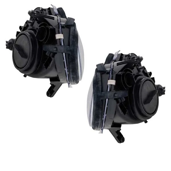 Juego de pares de faros halógenos con bombilla para Mercedes Clase E 03-06 Foto 2 de 4