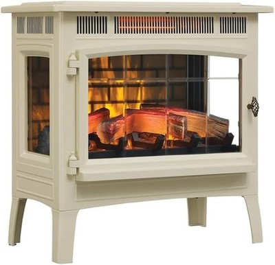 duraflame Freestanding Electric Fireplace Stove Heater with 3D Flame Effect Larg