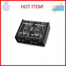 PYLE-PRO Premium Direct Injection Audio Box - Passive DI Unit Hum Eliminator w/