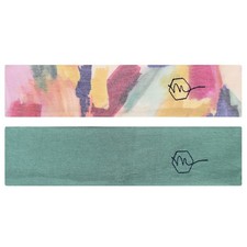 2 PCS 2 Inch Wide Workout Headbands For Women Non-Slip Sweatbands Gym Yoga