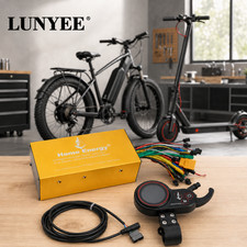 48V 60V 72V Dual Motor Controller Kit 50A-160A for E-Bike Scooter LCD