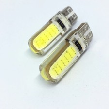 LED Wedge Bulbs T10 W5W 194 12V COB Waterproof