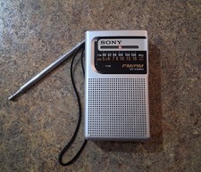 Vintage Sony ICF-S10MK2 Pocket AM/FM Radio. Great Condition.