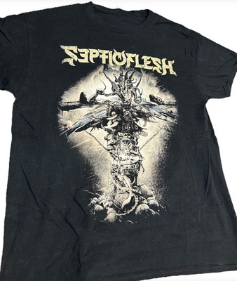 VTG Septicflesh band Tour Unisex T-Shirt All Size S-2345XL GE689