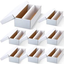 Yahenda 8 Pack Trading Card Storage Box,1600 Standard Cardboard Storage Boxes...