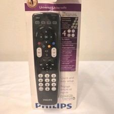 Philips SRP4004/27 Universal 4 In 1 Remote Control New With Instruction