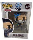 Joe Taslim Sub-Zero Mortal Kombat Signed Funko Authentic Autograph Beckett — photo 1