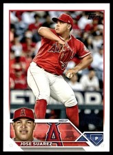 2023 Topps Jose Suarez Los Angeles Angels #609