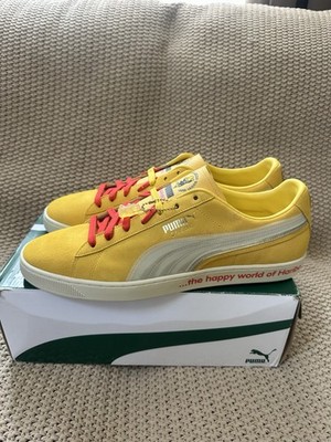 New Puma Haribo Suede Triplex Gold Bears 2021 Rare Authentic Yellow Low Size 17