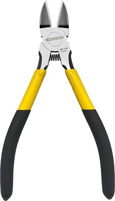 BOOSDEN Wire Cutter,6.5 inch Side 6.5''- 1 Pack, Yellow and Black 