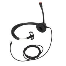 RJ9 Telephone Headset Sturdy Structure With Flexible Headband For Lightweigh