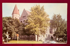 JOHN'S DEALS - US - RICHMOND, IND WAYNE COUNTY COURTHOUSE POSTCARD - 1956