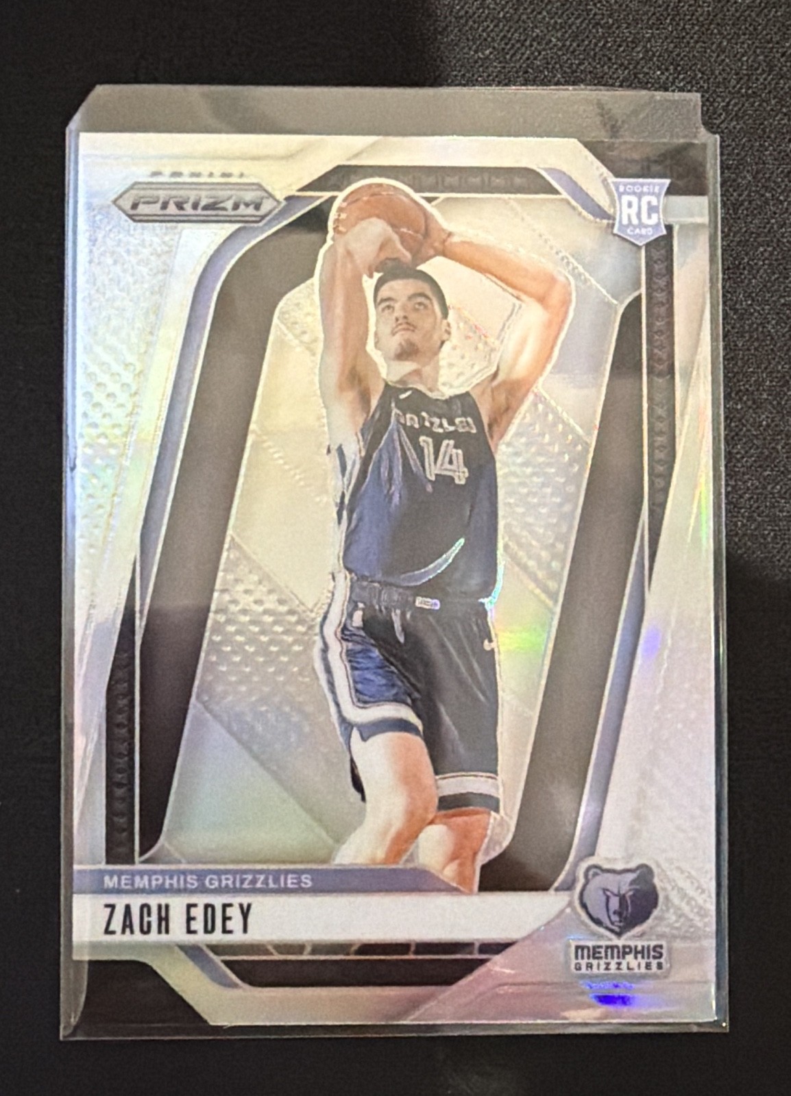 2024-25 Panini Prizm - Zach Edey #249 Silver Prizm (RC)