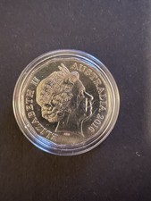 2016 Australia 50 Cent Coin. Queen Elizabeth II. Very Nice Coin.