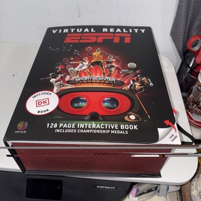 Abacus Brands Virtual Reality ESPN Box - Illustrated Interactive VR Book