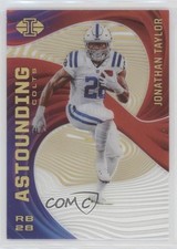 2020 Panini Illusions Astounding Red 25/149 Jonathan Taylor #A10 0th2