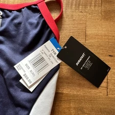 TYR Durafast Elite Women's Blue Athletic Swim size 30 Small