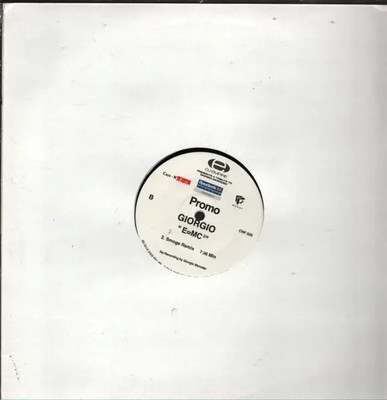 Giorgio, Giorgio Moroder E=mc2 Vinyl Single 12inch Caus-N-ff-ct