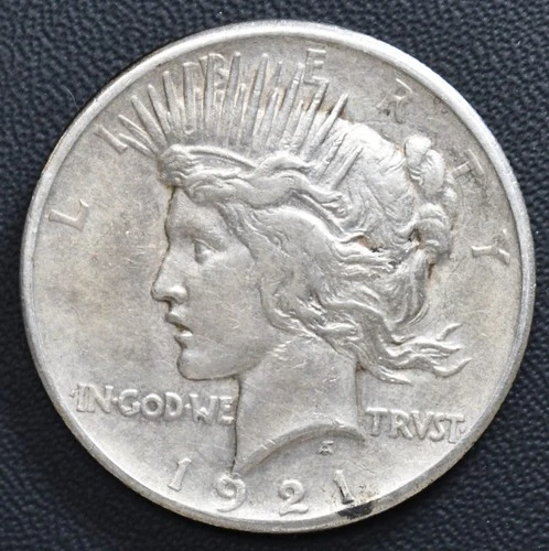 1921 Peace Dollar CH EF