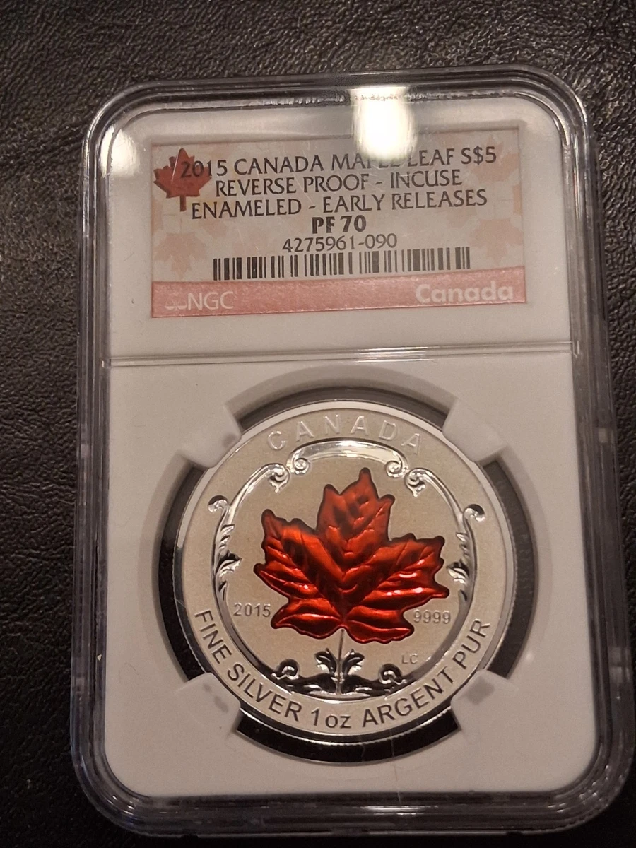 Canadian Maple Leaf Proof 2015 Silver Bullion Coins for sale | eBay