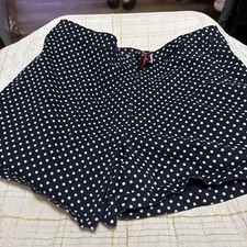 Tommy Hilfiger Blue With White Poka Dots Size 12 Skort