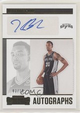 2020-21 Panini Contenders Gold 3/10 Keita Bates-Diop #CA-KBD Auto 5h0