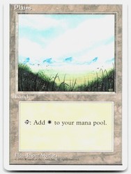 Plains #188 - Fourth Edition - Magic: The Gathering