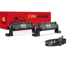 LED Light Bar 35,000LM 2PCS, 2026 New Japanese Chips, Spot Flood Combo 6 Inch