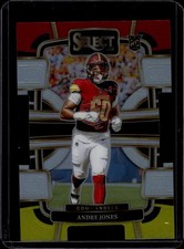 2023 Panini Select Red Yellow Die Cuts #98 Andre Jones Washington Commanders